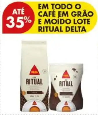 Pingo Doce Café em grão e moído lote ritual delta promoção