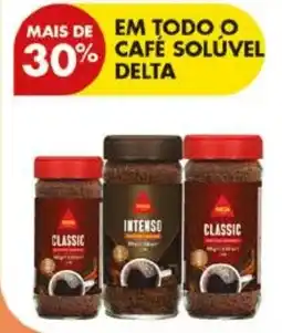 Pingo Doce café solúvel delta classic promoção