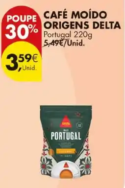 Pingo Doce Café moído origens delta promoção