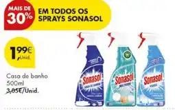 Pingo Doce sprays sonasol promoção