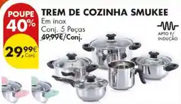 Pingo Doce Trem de cozinha smukee promoção
