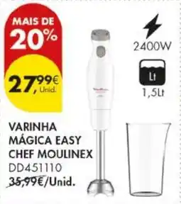 Pingo Doce Varinha mágica easy chef moulinex promoção