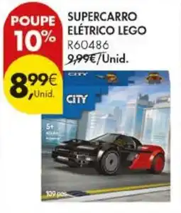 Pingo Doce Supercarro elétrico lego promoção