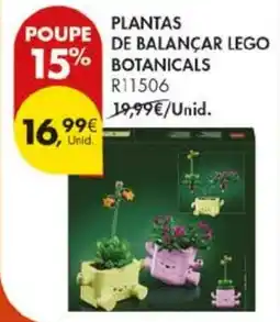 Pingo Doce plantas de balançar lego botanicals promoção