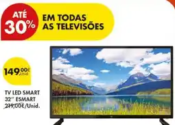 Pingo Doce tv led smart 32" esmart promoção