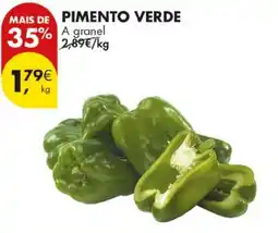 Pingo Doce Pimento verde promoção