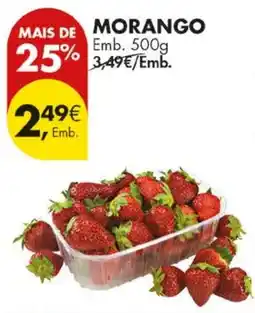 Pingo Doce morango promoção