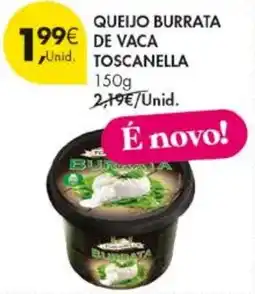 Pingo Doce Queijo burrata de vaca toscanella promoção
