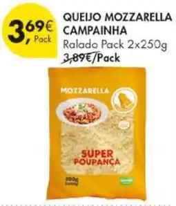 Pingo Doce Queijo mozzarella campinha promoção