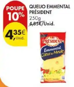 Pingo Doce queijo emmental president promoção