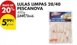 Pingo Doce lulas limpas pescanova promoção