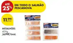 Pingo Doce medalhões pescanova promoção