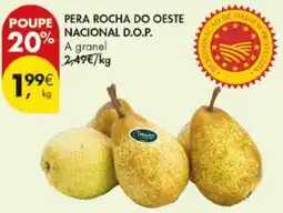 Pingo Doce Pera rocha do oeste nacional d.o.p. promoção