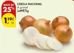 Pingo Doce cebola nacional promoção