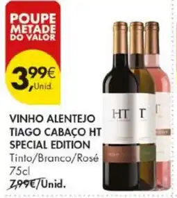 Pingo Doce vinho alentejo tiago cabaço ht special edition promoção