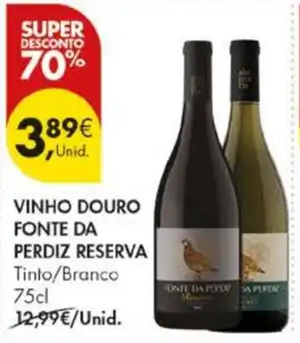 Pingo Doce vinho douro fonte da perdiz reserva promoção