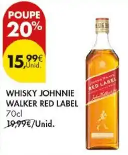Pingo Doce whisky johnnie walker red label promoção