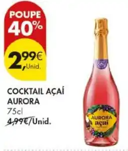 Pingo Doce Cocktail açaí aurora promoção