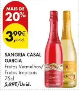 Pingo Doce Sangria casal garcia promoção