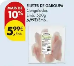 Pingo Doce Filetes de garoupa promoção