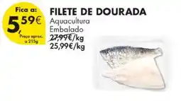 Pingo Doce filete de dourada promoção