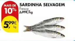 Pingo Doce Sardinha selvagem promoção