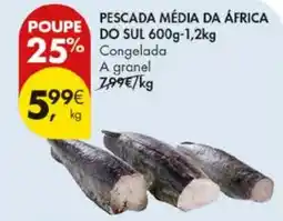 Pingo Doce Pescada média da África do Sul promoção
