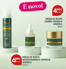 Pingo Doce be beauty creme de rosto ligeiro centella asiática promoção