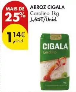 Pingo Doce Arroz cigala carolino promoção