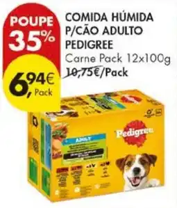 Pingo Doce comida húmida p/cão adulto pedigree promoção