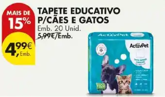 Pingo Doce Tapete educativo p/cães e gatos activpet promoção