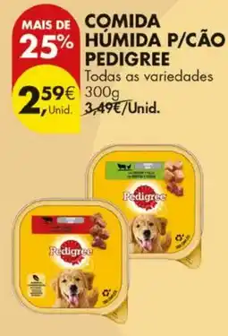 Pingo Doce comida húmida p/cão pedigree promoção