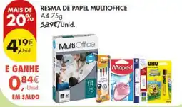 Pingo Doce Resma de papel multioffice promoção