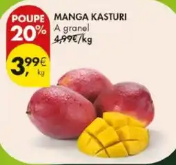 Pingo Doce manga kasturi promoção