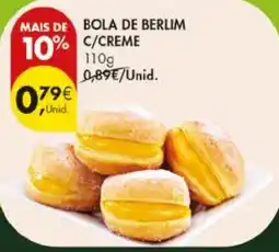 Pingo Doce bola de berlim c/creme promoção