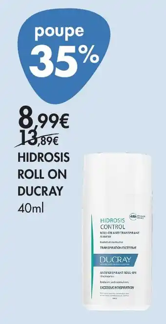 Hidrosis roll on ducray