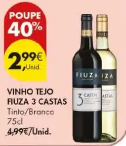 Pingo Doce vinho tejo fiuza 3 castas promoção