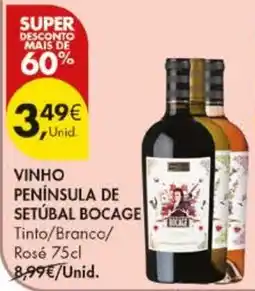 Pingo Doce vinho península de setúbal bocage promoção