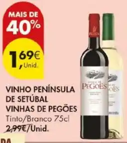 Pingo Doce vinho península de setúbal vinhas de pegões promoção