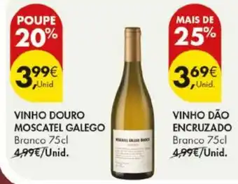 Pingo Doce Vinho douro moscatel galego promoção