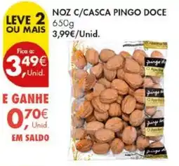 Pingo Doce Noz c/casca pingo doce promoção
