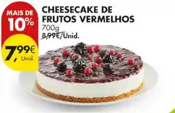 Pingo Doce Cheesecake de frutos vermelhos promoção