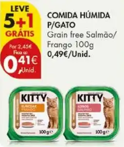 Pingo Doce Comida húmida p/gato kitty promoção