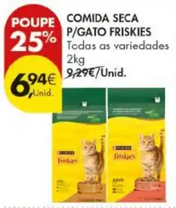 Pingo Doce comida seca p/gato friskies promoção