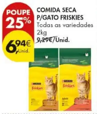 Pingo Doce comida seca p/gato friskies promoção