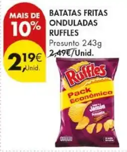 Pingo Doce batatas fritas onduladas ruffles promoção
