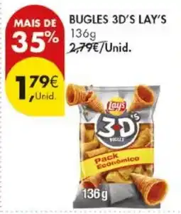 Pingo Doce Bugles 3d's lay's promoção