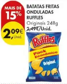 Pingo Doce batatas fritas onduladas ruffles promoção