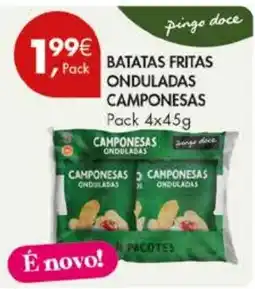 Pingo Doce pingo doce batatas fritas onduladas camponesas promoção