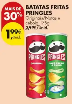 Pingo Doce batatas fritas pringles promoção